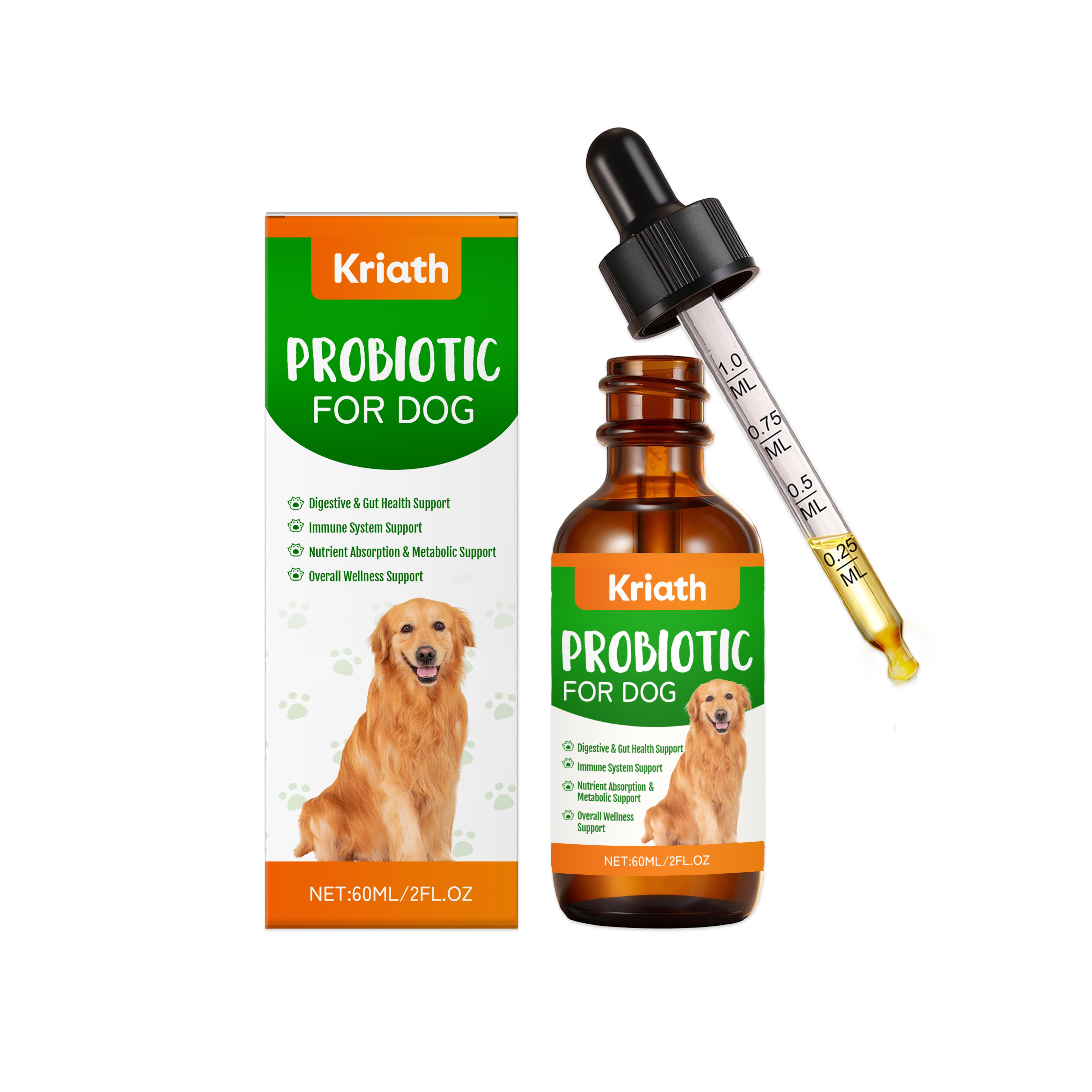 Dog Digestive Support Drops – Daily Gut Care
