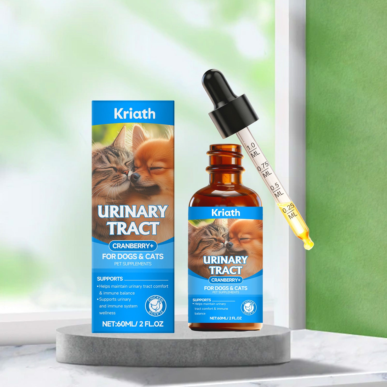 Urinary Support Drops for Dogs & Cats